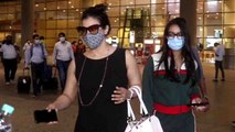 Kajol अपनी बेटी Nysa के साथ कहां से आई घूमकर, Mumbai airport पर हुई spot | FilmiBeat