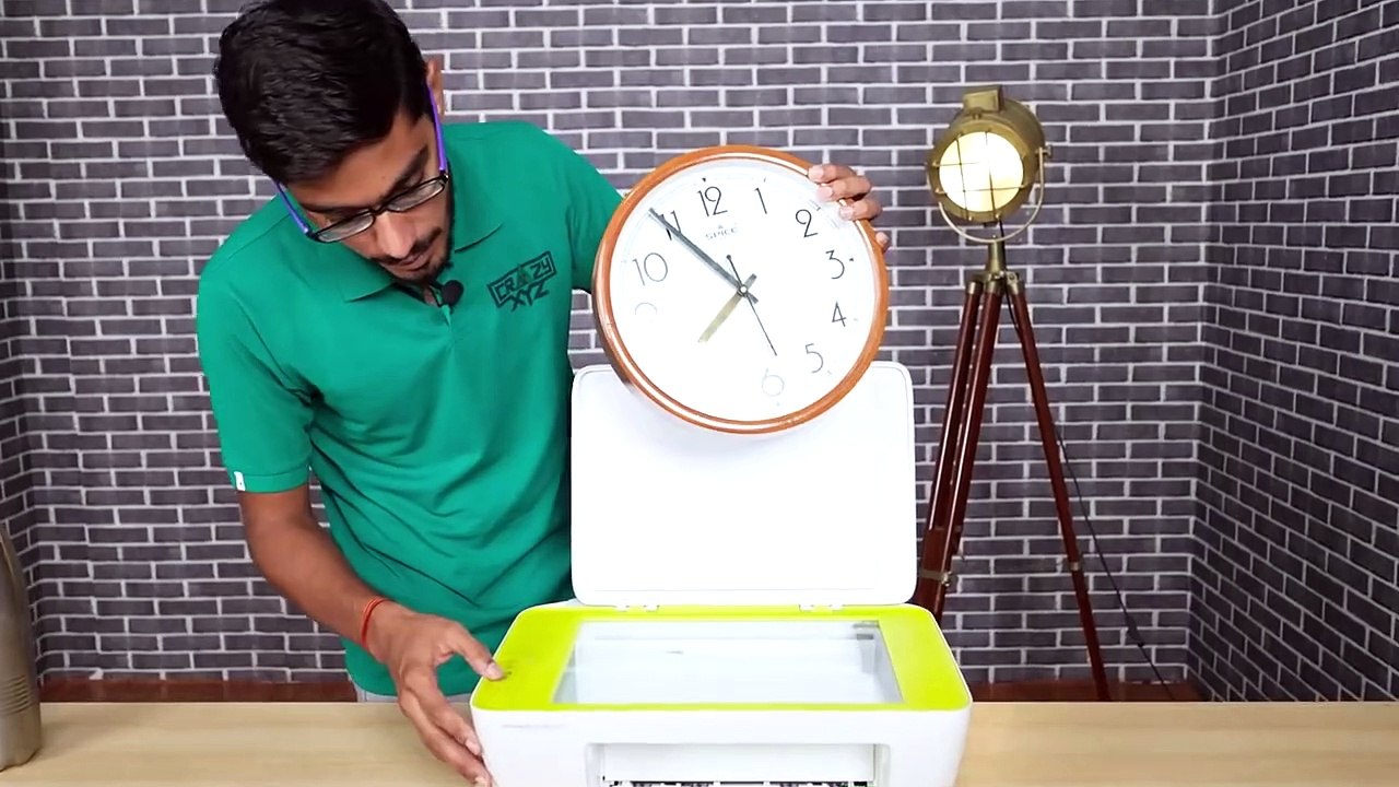 Printing a Video in Our Printer _ चलती वीडियो को प्रिंट करने पर क्या होगा_|| Video Printing by Crazy XYZ