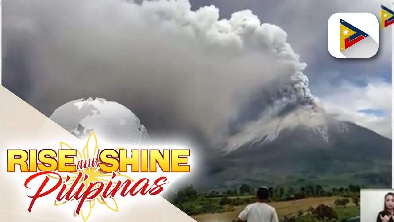 Mt. Sinabung sa Indonesia, sumabog