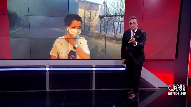 CNN TÜRK Manavgat'ta: Evler, yollar, seralar alevlerin ortasında kaldı
