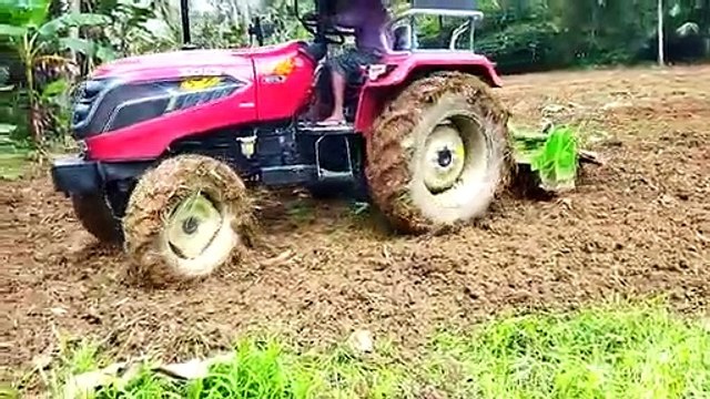 Solis Yanmar 5015 4WD Tractor Rotavator Stunt | Agricultur Farming Machine | Japan Technology | Zubair Menothil
