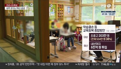 초중고 200만명에 보충수업…"학습결손 회복"