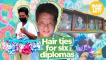 Hair ties for 6 diplomas | Make Your Day