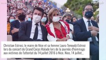 Laura Tenoudji, un soutien de taille pour Christian Estrosi : 