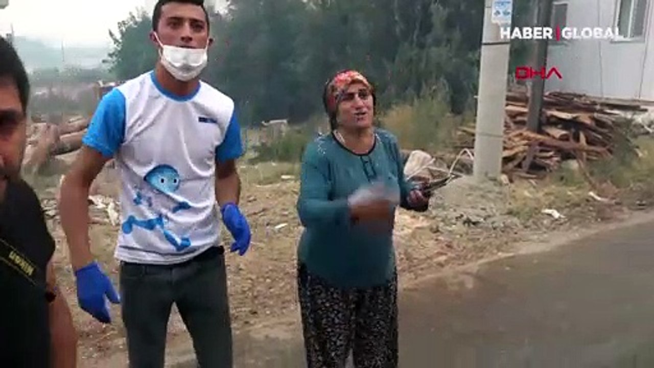 Manavgat'taki yangında can pazarı: Abla sakin ol, orada can var can
