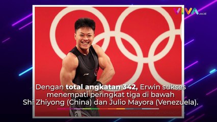 Rebut Medali, Rahmat Erwin Samai Rekor Olimpik