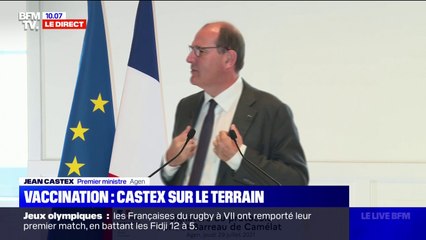 Jean Castex: "Pasteur est déjà bien agacé sans doute par ceux qui considèrent que la vaccination est un danger"