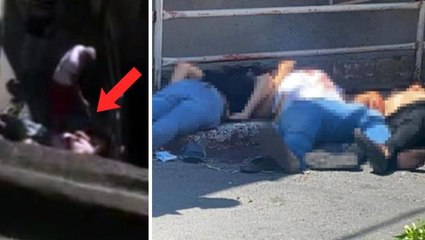 İstanbul'un göbeğinde dünür çatışması! Gelinin babasının 4 kişiyi öldürdüğü anlar kamerada