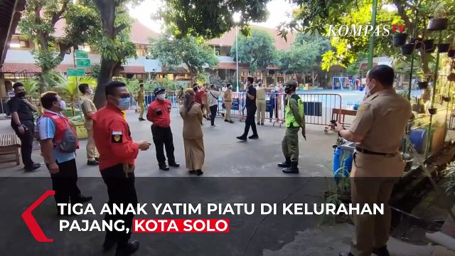 Wali Kota Solo Gibran Jamin Pendidikan Tiga Anak Yatim Piatu Akibat Covid-19