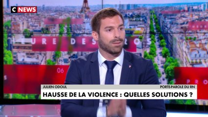 Julien Odoul : «On pourrait mettre 100.000 policiers de plus, ce qui manque, c’est la sanction pénale»