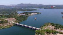 Son 10 yılın en yüksek seviyesinde olan Ömerli Barajı görüntülendi