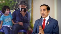 Jokowi Video Call Anak yang Azan di Makam Orang Tuanya