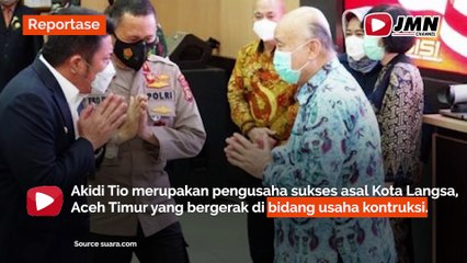 REPORTASE - HEBOH SUMBANG RP 2 TRILIUN UNTUK COVID-19, SIAPA SOSOK AKIDI TIO?