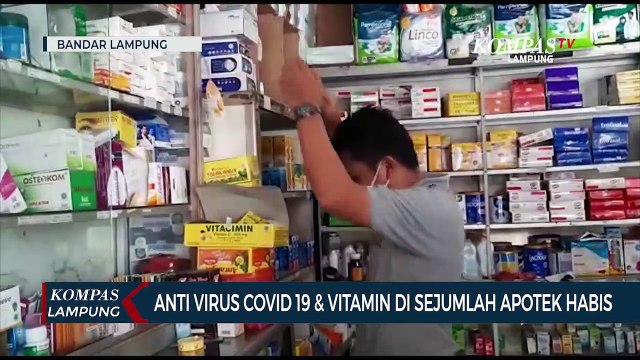 Tingginya Permintaan, Ketersediaan Antivirus Covid 19 Dan Vitamin Disejumlah Apotek Habis