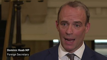 Dominic Raab: UK is 'leading the way' on climate action