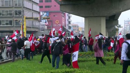 Pérou: manifestation contre le nouveau président Pedro Castillo