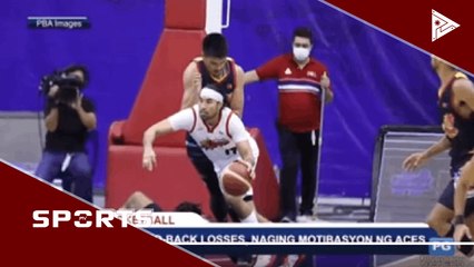 Back-to-back losses, naging motibasyon ng Aces