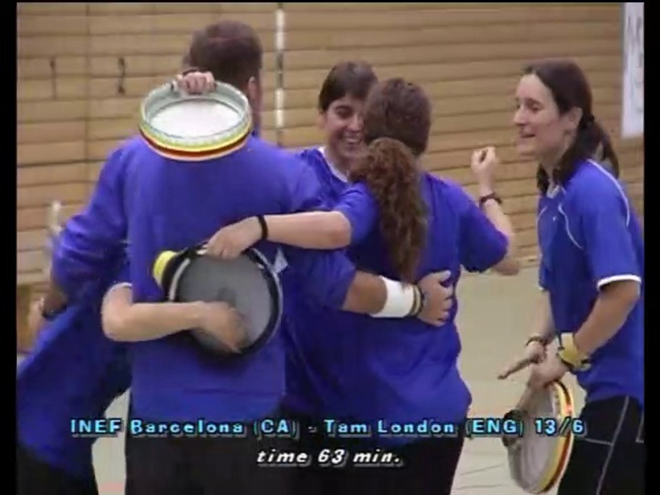 INEF Barcelona (CAT)- Tam London (ENG) qualification women  14th European Cup Tamburello