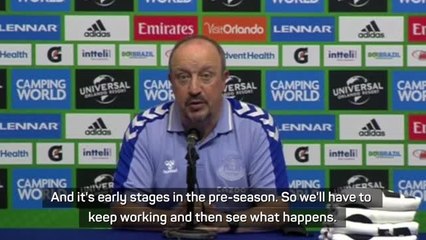 Everton will make a decision on Moise Kean's future soon - Benitez