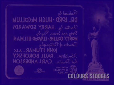 Colours stooges comedy| Moe beg a pardon