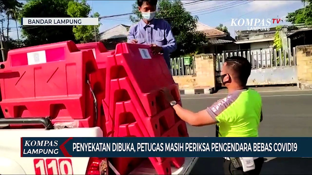 Antisipasi Penyebaran Virus Korona, Petugas Masih Bersiaga Di Posko Pintu Masuk Kota Bandar Lampung