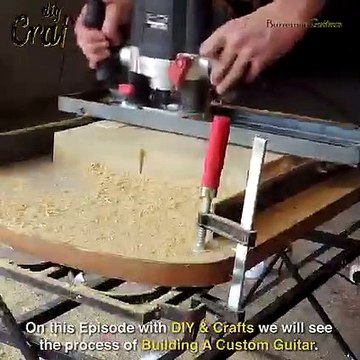 building custom guitar by Antique Guitar old Restoration minicraft Restoration Music tools broken