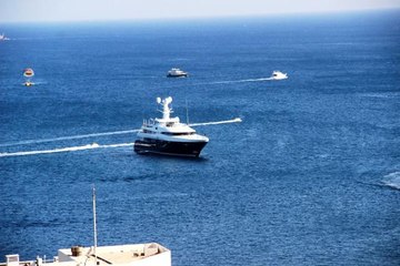 Milyon dolarlık yatıyla gelen ünlü milyarder Yaroslavsky Bodrum'da keyif yapıyor