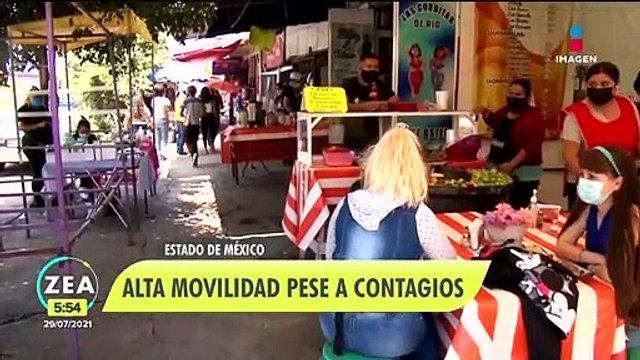Edoméx reporta alta movilidad pese a aumento de contagios Covid-19