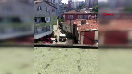 Beyoğlu; dünürlerini vurduğu anlar kamerada