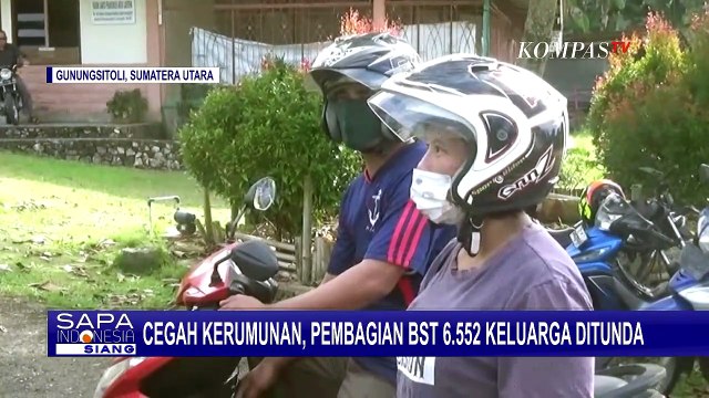 Pembagian Bansos Tunai kepada 6.552 Warga Ditunda, Petugas: Arahan dari Satgas untuk Cegah Kerumunan