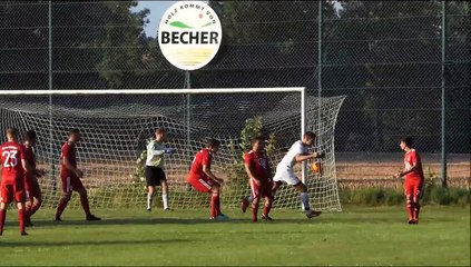 Das 1:0 für Dramfeld gegen Sparta durch Marvin Wegener