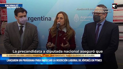 Lanzaron un programa para impulsar la inserción laboral de jóvenes en PyMES