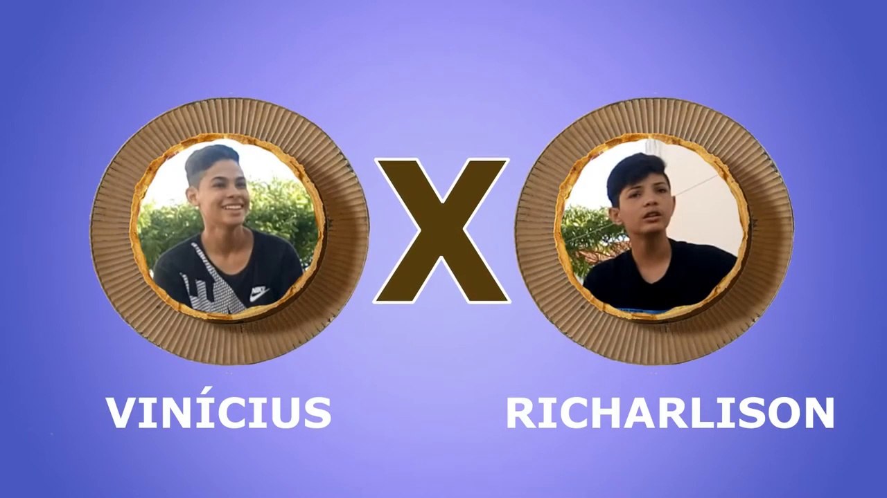 Torta na cara: Vinícius_X_Richarlison | Cambada de Azuados
