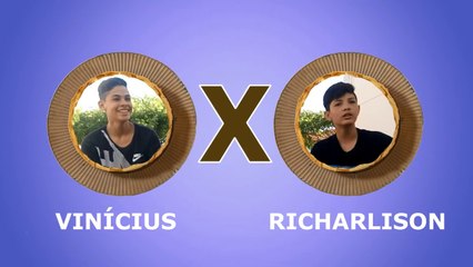 Torta na cara: Vinícius_X_Richarlison | Cambada de Azuados