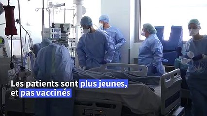 Covid: des patients jeunes et non vaccinés au CHRU de Strasbourg