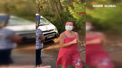 Bir yangın haberi de Marmaris'ten!