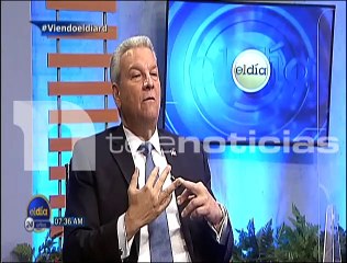 #Telenoticias /  Lisandro Macarrulla defiende a capa y espada trasparencia en contratos para construcción  de Nueva Victoria. Niega haya vicios de construcción / 28 de julio 2021