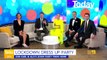 Today hosts glam up for 'lockdown party' _ Today Show Australia