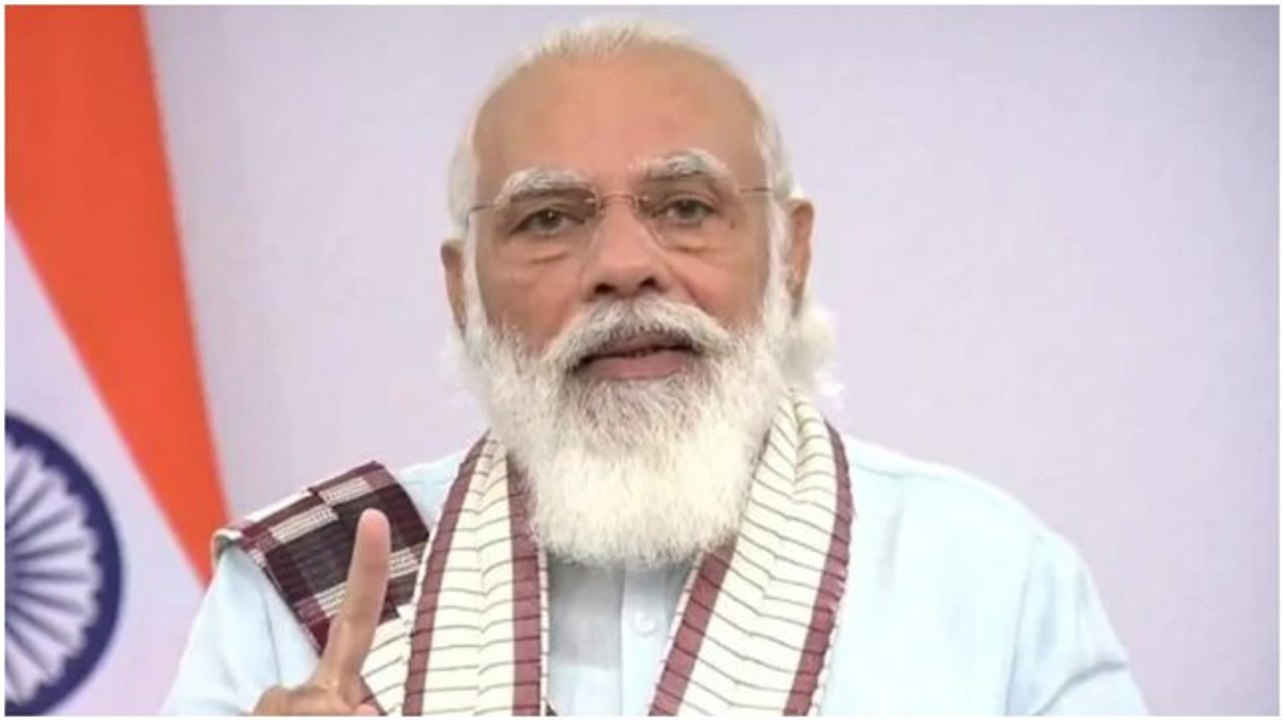 PM Modi's speech on one year completion of Nati...