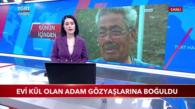 Orman Yangınında 20 Yıllık Birikimini Kaybetti Gözyaşlarını Tutamadı