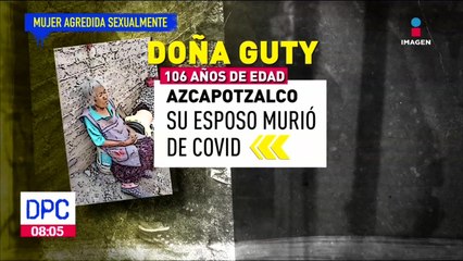 Doña Guty tiene 106 años y fue agredida sexualmente