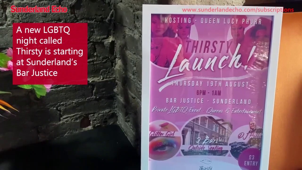 Thirsty, the new LGBTQ night at Sunderland's Bar Justice
