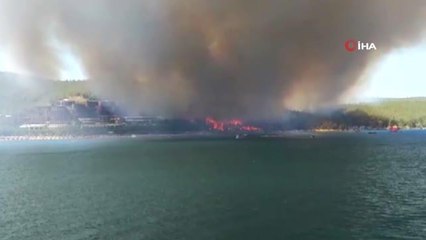 Bodrum semalarını duman kapladı