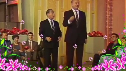 Знаменитый комический дуэт Тарапуньки и Штепселя - артисты Юрий Тимошенко и Ефим Березин