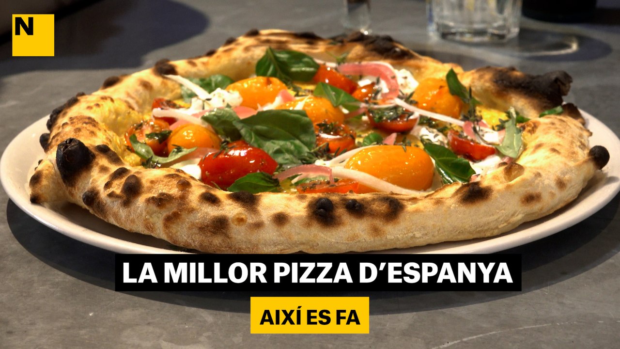 La millor pizza d'Espanya. Així es fa
