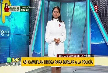 Así camuflan la droga para burlar a la Policía de Carreteras