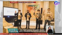 Sen. Ping Lacson, nanumpa bilang Party Chairman ng Partido Reporma | SONA