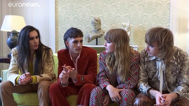 Le groupe italien vainqueur de l'Eurovision Maneskin brouille les barrières du genre