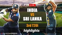 Sri lanka vs India 3rd T20 Match 2021 highlights