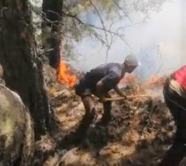 Kütahya'daki orman yangını kontrol altına alındı